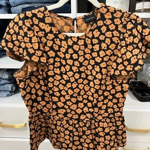 Who What Wear Target Peplum Top